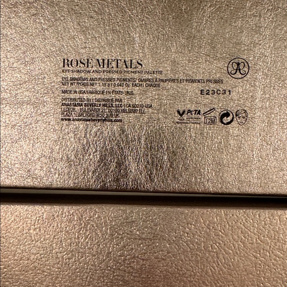 Anastasia Beverly Hills Eyeshadow Palette - Rose Metals. New in Box. Pristine. - Picture 11 of 13